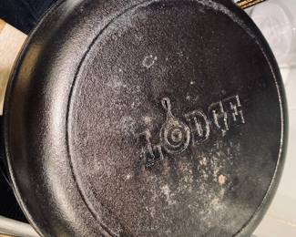 Various Kitchen Items Including Lodge Cast Iron Cookware.