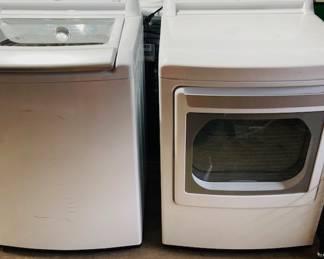 LG Washer & Dryer.