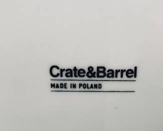 Crate & Barrel Bowls.