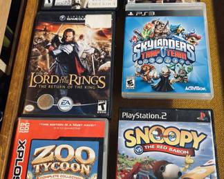 Variety of Video Games. Xbox, Playstation and Nintendo.