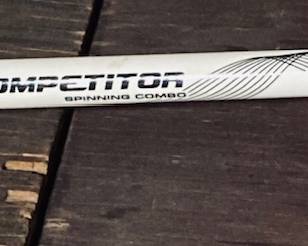 South Bend Competitor Medium Heavy Spinning Combo Rod