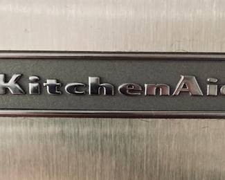 Kitchen Aid Side by Side Stainless Refrigerator/Freezer with Indoor Ice & Water.