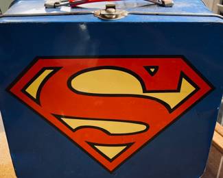 Vintage Superman Metal Lunchbox.