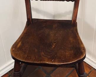Vintage Oxford Bar Back Windsor Style Chair.