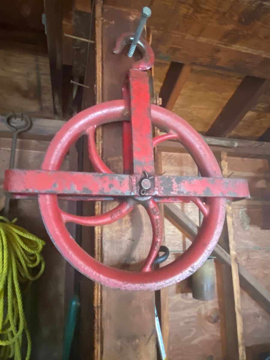 Vintage pulleys