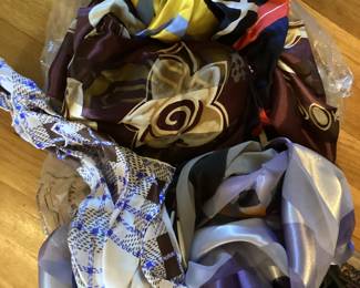 Silk scarves