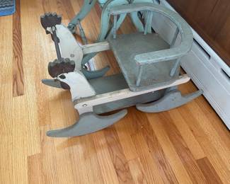 vintage baby and toddler items