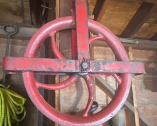 Vintage pulleys