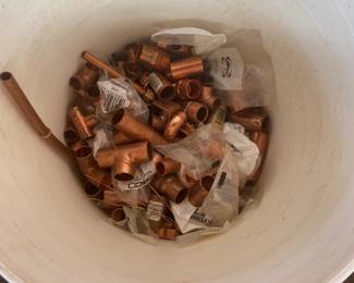 Plumbing, brass fittings