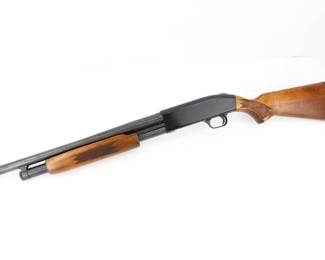 Make: Mossberg
Model: 500 AG
Caliber: 12 GA
Action: Pump
Barrel: 18.5
Bore: Bright
Serial # J202237
Condition: Very Good
When it comes to pump-action shotguns, Mossberg and the 500 Series set the standard. Its short cycling time lets you identify and point to a new target quickly and efficiently. And its overall simplicity means higher durability at a lower cost. This 500 AG 12GA remains in very good condition, with a barrel length of 18.5in.