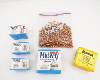 Make: Misc Bullets
Model: Mixed
Caliber: Calibers
Calibers include .22, .30, 6mm, .32, and .270. Brands and quanity vary. 