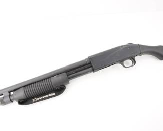 Make: Mossberg
Model: 590
Caliber: 20 GA
Action: Pump
Barrel: 14
Bore: Shiny
Serial # V0774143
Condition: Good
The Mighty 590. With decades of military and law enforcement duty and countless performance and success stories under its belt, it’s no surprise that the 590 chosen for duty around the globe is also the ideal choice for home defense needs. Chambered in 20 GA and fitted with a 14 inch barrel and “Birdhead” stock, this firearm is in good condition, showing obvious signs of use and wear. 