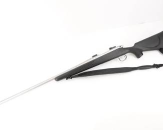 Make: Remington
Model: 700
Caliber: 300 REM ULTRA MAG
Action: Bolt
Barrel: 26
Bore: Shiny
Serial # S6374519
Condition: Very Good
The Model 700 SPS stainless (special purpose synthetic) offers everything you love about the legendary model 700. From the rock solid receiver design to the famous three rings of steel. The Model 700 SPS stainless features an improved, ergonomically designed synthetic stock for better handling and enhanced overall functionality. The bead blasted 416 stainless steel barreled action comes clean without sights and is drilled and tapped for scope mounts. Standard amenities include the revolutionary SuperCell recoil pad, a hinged floor plate magazine, and swivel studs. Chambered in 300 REM ULTRA MAG this rifle is sold with a sling and scope rings. The firearm is in excellent condition, showing normal signs of use and wear.
