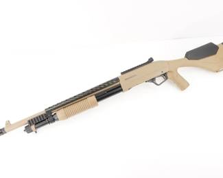 Make: Winchester
Model: SXP
Caliber: 12 GA
Action: Pump
Barrel: 18.5
Bore: Shiny
Serial # TR020689YZSP
Condition: Very Good
Equipped with back-bored technology, the Winchester Super-X Pump Field 12 Gauge Pump-Action Shotgun has a hardwood stock, a 28" steel vent-rib barrel with a 3" chamber and a 4-round capacity, and a brass bead front sight. The shotgun is in very good condition, showing normal signs of use and wear.