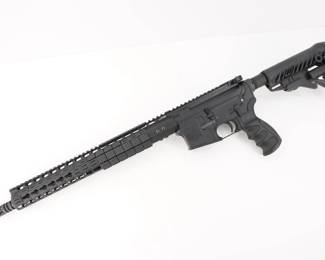 Make: Diamondback
Model: DB15
Caliber: 5.56 Nato
Action: Semi
Barrel: 16.5
Bore: Bright
Serial # DB2442850
Condition: Very Good
This AR build is centered around a Diamondback DB15 platform and features a 16.5” barrel with shiny bore. The rifle is chambered in 5.56 nato and features an upgraded foregrip and flash suppressor. The rifle is in very good condition, showing normal signs of use and wear. 