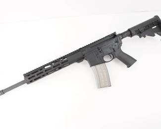 Make: Ruger
Model: AR-556
Caliber: 300 Blackout
Action: Semi
Barrel: 16.5
Bore: Bright
Serial # 1852-57518
Condition: Very Good
Ruger AR-556 Free-Float Handguard 300 AAC Blackout 16.1in Black Semi Automatic Modern Sporting Rifle - 30+1 - This rifle features a free-float with M-LOK handguard with attachment slots and a synthetic collapsible stock. Sold with one mag, this rifle is in very good condition ,showing normal signs of use and wear.