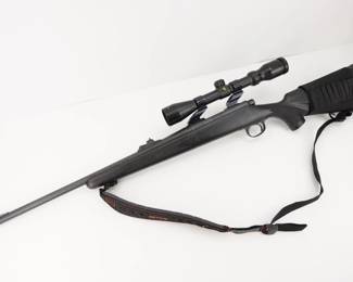 Make: Remington
Model: 700
Caliber: .243 WIN
Action: Bolt
Serial # E6475678
Condition: Very Good
It's the number one bolt-action of all time, proudly made in the U.S.A. Since 1962, more Model 700s have been sold than any other bolt-action rifle before or since. The legendary strength of its 3-rings-of-steel receiver is now paired with a 5R barrel on every 700. Bearing the most popular bolt-action rifle in history. Chambered in .243 WIN, this rifle is sold with a Redhead 3-9x40 Scope and sling. The rifle is in very good condition, showing normal signs of use and wear.