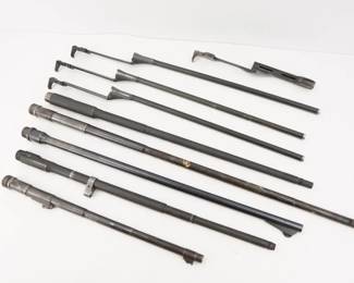 Make: Misc Vintage
Model: Barrels
Caliber: Misc
Barrel: Multi
Condition: Very Good
5 Total barrels and 4 M1 charging handles.