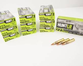 Make: Ammo Inc
Model: 200 Rounds HuntLR
Caliber: .223 REM
Condition: New
10 boxes of (20) rounds 60 GR VMAX .223 ammo. 