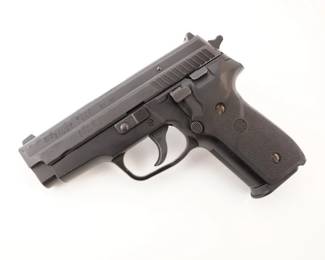 Make: Sig Sauer
Model: P229
Caliber: .40 S&W
Action: Semi
Barrel: 4
Bore: Shiny
Serial # AI25968
Condition: Very Good
Importer: Sig INC
The SIG SAUER P229 incorporates all the features of the P226 in a smaller, more compact package. Originally designed to meet the needs of law enforcement. This 9mm pistol is in very good condition and is sold with one magazine.