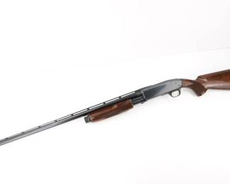 Make: Browning
Model: BPS
Caliber: 12
Action: Pump
Barrel: 28
Bore: Shiny
Serial # 03380PY152
Condition: Very Good
The pump shotgun that all others are measured against. Perfect for upland and waterfowl hunting with a larger trigger guard, matte blue finish barrel and forged/machined steel receiver, bottom ejection, and satin finish walnut. This Shotgun is chambered in 12 GA and features a 28” barrel. This Shotgun is in Very Good condition showing normal signs of use and wear.