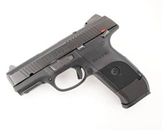 Make: Ruger
Model: SR40c
Caliber: 40 S&W
Action: Semi
Barrel: 3.5
Bore: Shiny
Serial # 343-61837
Condition: Very Good
The Ruger SR40c is the compact version of the recoil reducing, striker-fired SR40 pistol, one of the slimmest and most ergonomic full-sized .40 caliber pistols on the market today. The SR40C is based on the same high-performance glass-filled nylon frame as those used on the popular SR9/SR9C/SR40 pistols, offering the same, great ergonomic features, including a slim frame, short trigger reach, reversible backstrap, and ambidextrous controls. The pistol is sold with one magazine and is in very good condition, showing normal signs of use and wear. 