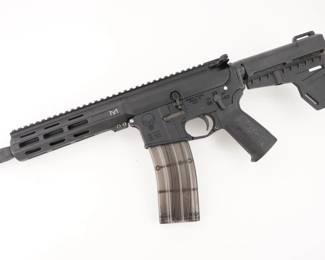 Make: Spikes Tactical
Model: ST15
Caliber: .22 LR
Action: Semi
Barrel: 9
Bore: Shiny
Serial # NSL085561
Condition: Very Good
Spikes Tacticals MULTI Lower Receiver Paired with a Nordic components .22LR Upper Receiver with a 9.25 inch barrel. This pistol is in Excellent condition showing little signs of use and wear. 