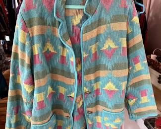 1980s Southwestern Tapestry Jacket