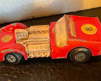 Vintage toy car collection
