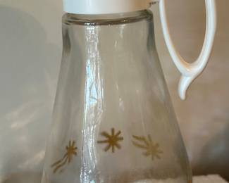 Vintage glass Syrup server