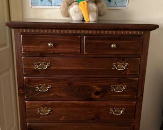 Vintage Ethan Allen 2 over 5 drawer chest