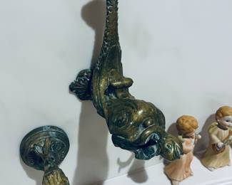 Brass Fixtures throughout the house.  Love.