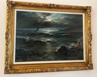 Charles Henry Harmon.  Original Painting. 