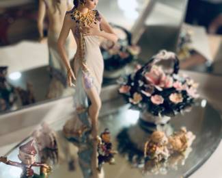 There are too many beautiful things, antique and vintage, to list in this home. 