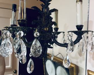 Matching set of sconces.  Beautiful.