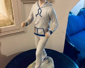 Cybis Figurine. Vintage, but somehow looks like Barron Trump on a Jog. 