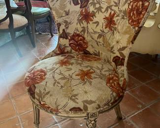 1960's Upholstered Chair.  Love.