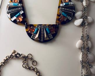 Jewelry.  J. Crew, Kendra Scott, Nordstrom, Neiman's, etc. 