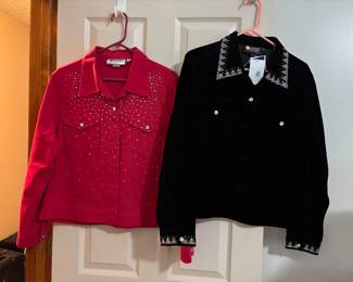 Christine Alexander designer jackets
M & XL