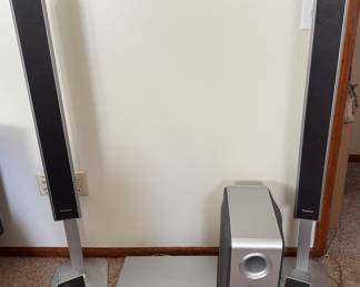 Panasonic multi-DVD Sound System with speakers