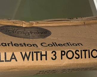 Umbrella for use with patio table