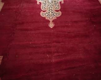 Antique living room rug