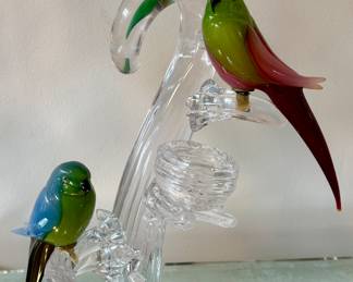 Arnaldo Zanella Murano Sculpture Signed