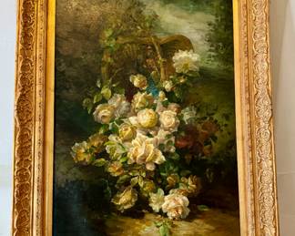 Oil on Canvas Signed