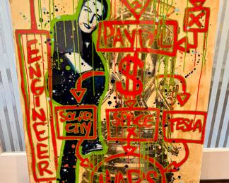 Shawn Kolony Signed Painting 