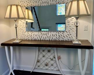 Christopher Guy Console and Mirror