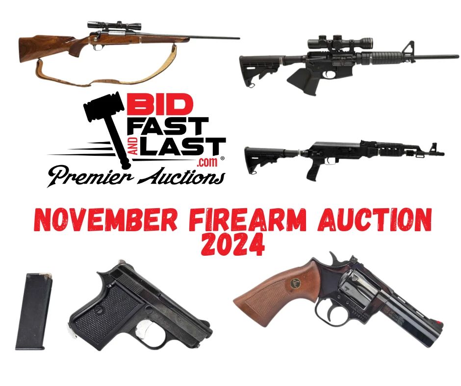 November Firearm Auction Cover