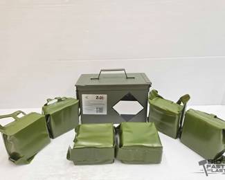 3312  NEW 1200 Rounds of ZQ 9mm Ammo 