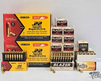 3010  NEW 1900 Rounds of .22 Long Rifle Ammo 