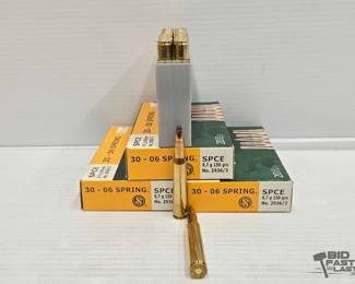 3174  NEW 60Rounds of Lellier  Bellot 3006 Spring Ammo 